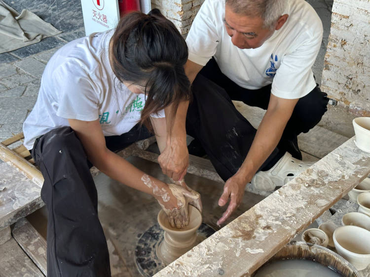 景德镇陶艺拉坯体验 · 工序实拍，非指定店铺